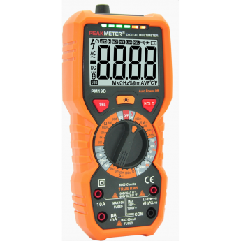 Мультиметр цифровой портативный PEAKMETER PM19D True RMS
