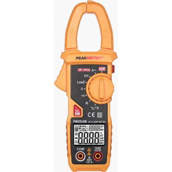 Токовые клещи PEAKMETER PM2018B цифровые 600 А / 600 В