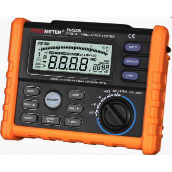 Измеритель сопротивления изоляции PEAKMETER PM5205