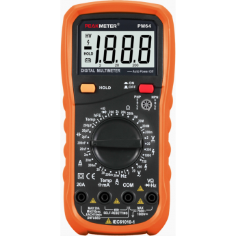 Мультиметр цифровой портативный PEAKMETER PM64