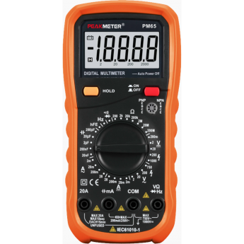 Мультиметр цифровой портативный PEAKMETER PM65